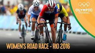 Cycling Road Womens Road Race  Rio 2016 Replays [upl. by Aerahs]