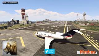 GTA V Plane Review Nimbus [upl. by Ledairam]