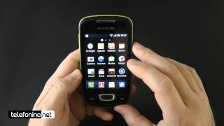 Samsung Galaxy Next S5570 videoreview da Telefoninonet [upl. by Irol]