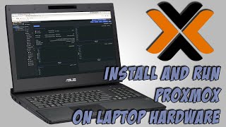 Install and Run Proxmox on Laptop Hardware [upl. by Leanor]