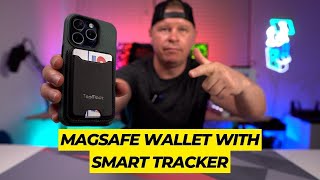 TopMade MagSafe Wallet with Smart Tracker Review [upl. by Kosaka419]