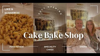 Cake Bake Shop Restaurant  Soft Opening  Food Review [upl. by Dygal]