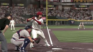 Atlanta Braves vs Arizona Diamondbacks  MLB Today 78 Full Game Highlights  MLB The Show 24 Sim [upl. by Lund743]