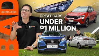 Top 5 Cars Under P1000000 in 2024  Behind a Desk [upl. by Fabrianne895]