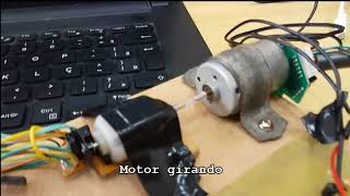 Controle de velocidade motor CC [upl. by Felice]