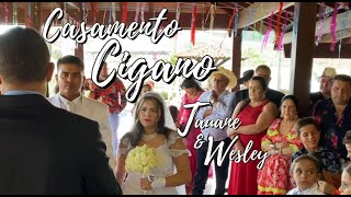 CASAMENTO CIGANO  TAUANE E WESLEY  ANDRADAS  MG [upl. by Stratton221]