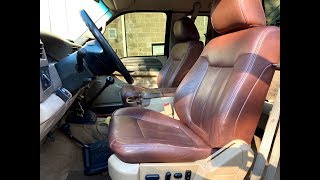 King Ranch Interior Swap On 19992004 Ford F350F250 Extended Cab [upl. by Tomlinson]