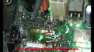 Removing Clock generator IC of Computer English [upl. by Latty]