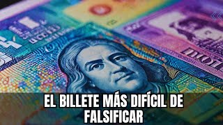 El billete más resistente a la falsificación💵 [upl. by Ahsiekrats]