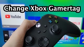 Xbox Series X S One How to Change Your Name Gamertag [upl. by Nnaitak784]