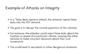 Security and Privacy Risks and Challenges for Autonomous Vehicles IoV Vulnerabilities amp Attacks 33 [upl. by Annahvas]