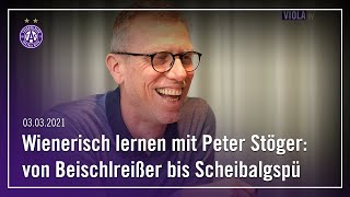 Wienerisch lernen mit Peter Stöger [upl. by Eatnuahc]