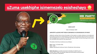 EZINGENAYO uZuma usekhiphe isimemezelo ngesenzo azosenza kusasa 😳Zizwele [upl. by Sekyere]