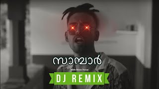 Sambar  Mrz Thoppi ThirumaLi Thudwiser Fejo Dabzee DJ DBK Remix • Malayalam Remix 2023 [upl. by Roley594]