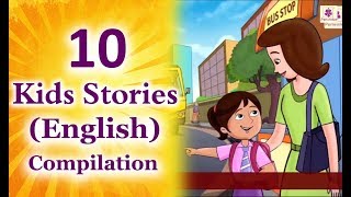 10 Best English Stories For Kids  Stories For Grade 1  Story Time  Periwinkle [upl. by Rhianon]