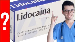 Lidocaína para que sirve la lidocaín  Y MAS 💊 Anestésicos  Tratar el dolor [upl. by Quartas]