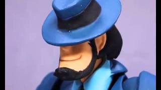 Revoltech Lupin the 3rd and Jigen video [upl. by Narruc]