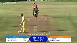 Intellectually Impaired Tri Nation 2023  England vs Australia  2nd T20 [upl. by Sivam947]