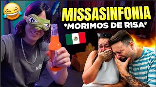 🇪🇸 REACCIÓN a MISSASINFONIA 🇲🇽 PROBANDO REFRESCOS RAROS Y ASQUEROSOS 😂 morimos de risa [upl. by Wilhelmine]