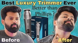 Saloon style premium Trimmer 🔥  Must buy 😍  Agaro Royal Multi grooming  Shadhik azeez [upl. by Ssac]