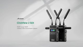 Next generation Accsoon CineView 2 SDI offers improved 1500ft range low latency wireless video [upl. by Ria765]