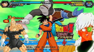 Goku VS Las Fuerzas Especiales Ginyu Modo Historia en Dragón Ball Z Budokai Tenkaichi 4 [upl. by Ytak]