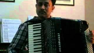 Pyar Hua Iqrar Hua  Shri 420 1955 played by Amit Vaidya on Accordion [upl. by Auka239]