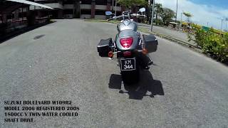 SUZUKI M109R2 1ST REVIEW ON YOUTUBE [upl. by Bobine]