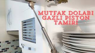 Mutfak Dolabı Amortisörü Tamiri  Gazlı Piston Değişimi [upl. by Donal519]