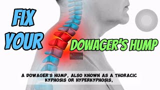 Fix Your dowager’s hump  Poor Posture  Desk job  ​⁠PhysiofitByDrMajid [upl. by Acimehs623]