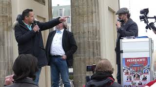 Thorsten Schulte und Heinrich Fiechtner über Querdenken Demo in Berlin im April 2021 [upl. by Utir]