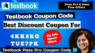 Testbook Pass Pro FreeTestbook Pass Pro Coupon CodeTestbook Pass Pro Offer Testbook Coupon Code [upl. by Hepzi]