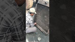 radiator repair for hindustaan vehicle [upl. by Neelon]