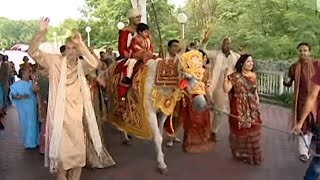 Baraat  Indian Wedding Tradition  Groom Arrives at the Venue [upl. by Jannelle]