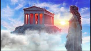 Greek Goddess Temple MUSIC amp AMBIENCE For Story Writing Or Relaxing  4K [upl. by Ethban]