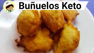 Buñuelos de Viento Keto  Cetogenicos  Sin Gluten [upl. by Joannes]