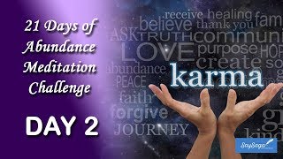 21 Days of Abundance Meditation Challenge with Deepak Chopra  Day 2 [upl. by Kantos990]