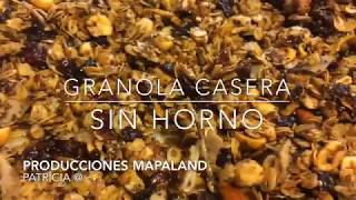 Granola Casera SIN HORNO En Cacerola [upl. by Moses]