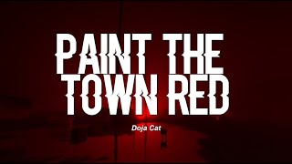 Doja Cat  Paint The Town Red Clean Lyrics [upl. by Enej]