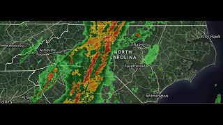 Live Radar  Tracking Storms Across Piedmont Triad [upl. by Vocaay538]