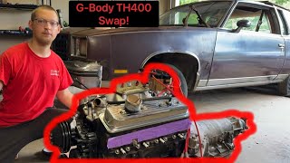 Gbody Cutlass Gets A TH400 amp A Cammed SBC [upl. by Nnaira203]