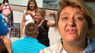 Mom Double Punches Guests at Daughters Wedding [upl. by Franza]