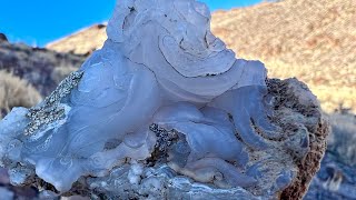 Botryoidal chalcedony overload in Utah [upl. by Ladnor665]