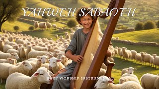 Prophetic Warfare Harp Instrumental WorshipYAHWEH SABAOTHFor Meditation Sleep amp Studying [upl. by Olnton]