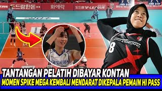 MEGA NGAMUK SMASH GLEDEKNYA KEMBALI MENDARAT DIKEPALA PEMAIN LAWAN TANTANGAN PELATIH DIBAYAR KONTAN [upl. by Rett]