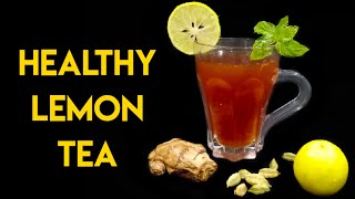 Lemon Tea Recipe in Tamil  How To Make Lemon Tea  எலுமிச்சை டீ [upl. by Nugesulo]