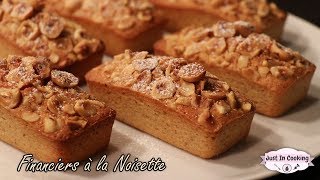 Recette des Financiers à la Noisette [upl. by Ainoval]