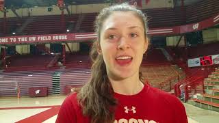 Dana Rettke discusses expanded Field House capacity for Badgers volleyball [upl. by Fitton852]