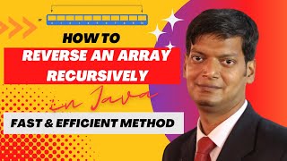 How to Reverse an Array using Recursion in Java Recursive Array Reversal [upl. by Crockett]