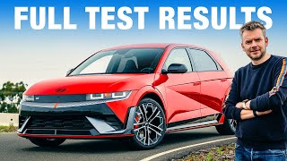 The Hyundai Ioniq 5 N Is the Most Fun Electric Car You Can Buy  Full Track amp Range Test [upl. by Yenttihw]